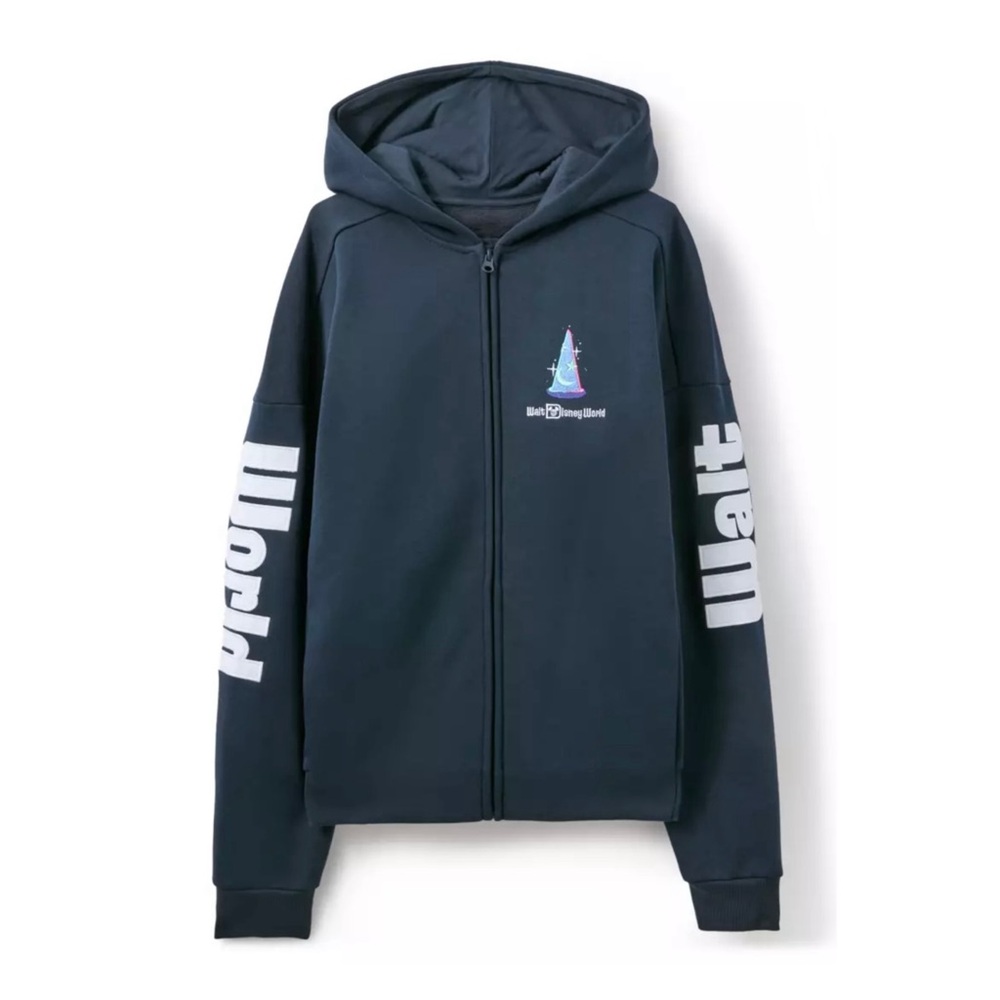 Sorcerer Mickey Mouse Zip Hoodie for Adults